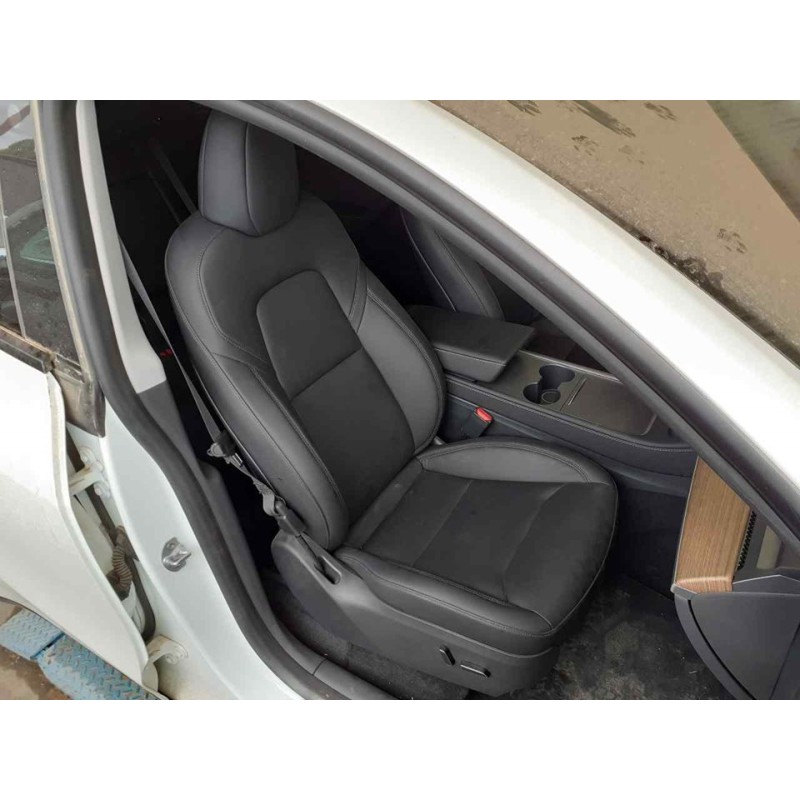 Recambio de asiento delantero derecho para tesla model y gran autonomia dual awd referencia OEM IAM - Blanco 2