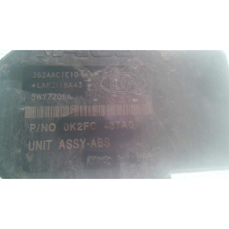 Recambio de abs para kia carens 2.0 turbodiesel cat referencia OEM IAM 0KJ2FC437A0 5WY7206A MANDO - Gris 5