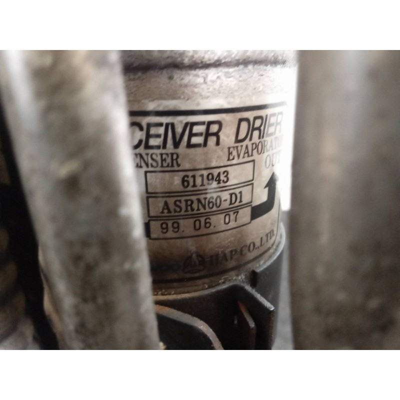 Recambio de condensador / radiador aire acondicionado para daewoo lanos referencia OEM IAM 611943 - Blanco 3