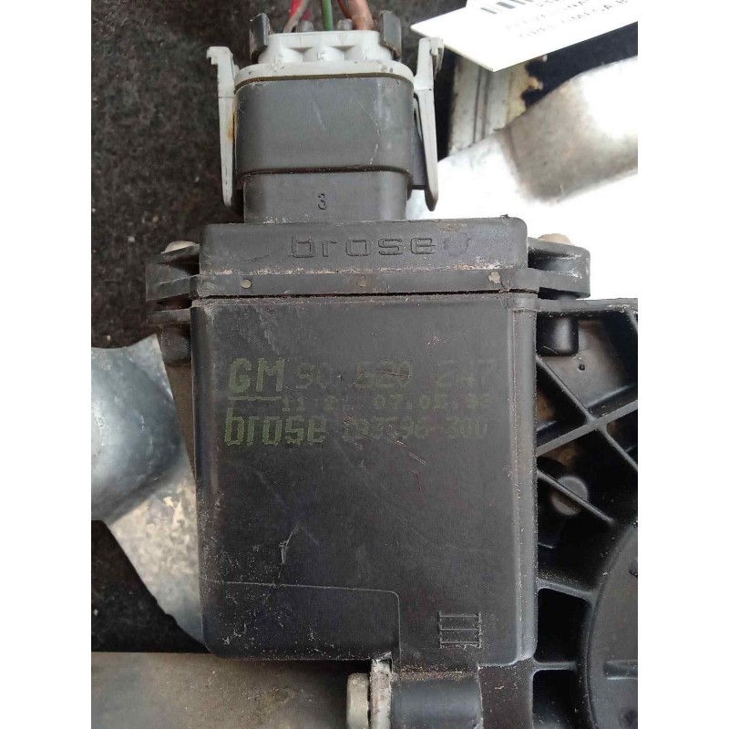 Recambio de elevalunas delantero izquierdo para opel omega b 2.5 turbodiesel (x 25 td / u 25 td / l93) referencia OEM IAM 193396 3
