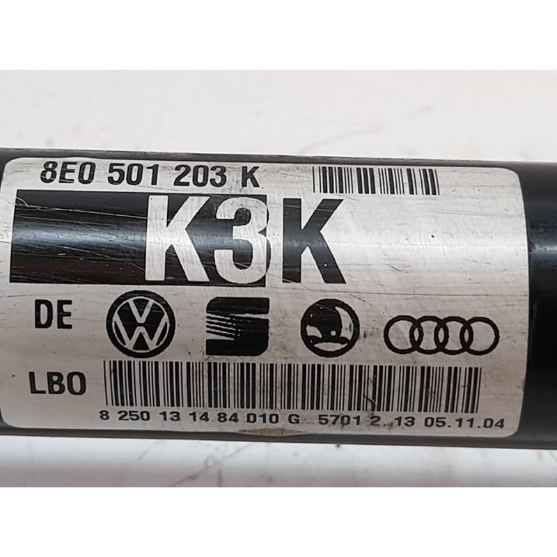 Recambio de transmision trasera derecha para audi a4 berlina (8e) 3.0 tdi quattro (150kw) referencia OEM IAM 8E0501203K - Gris 5