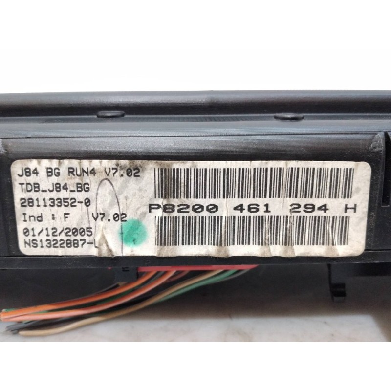 Recambio de cuadro instrumentos para renault scenic ii confort dynamique referencia OEM IAM P8200461294H 2
