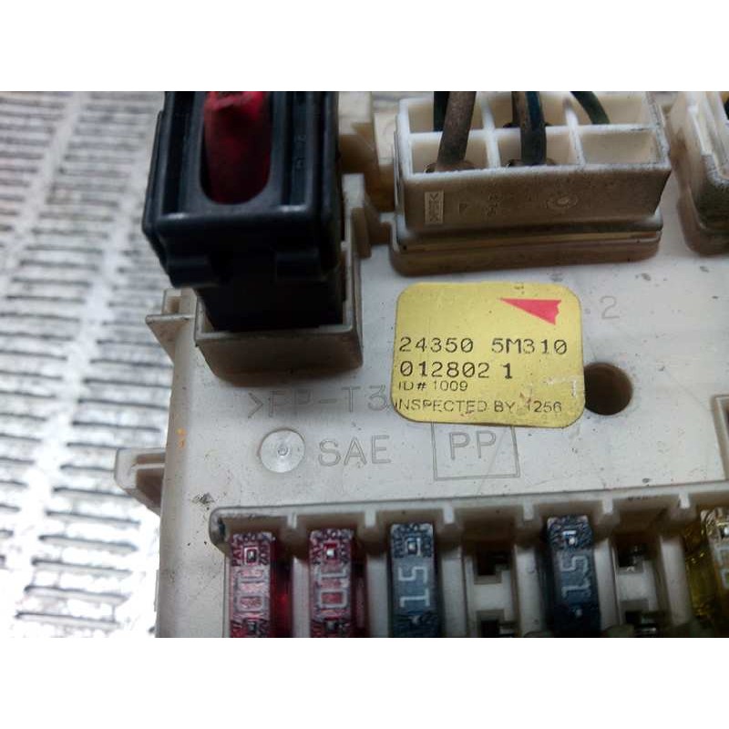 Recambio de caja reles / fusibles para nissan almera (n16/e) 1.8 16v cat referencia OEM IAM 243505M310 - Azul 2