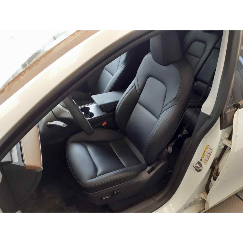 Recambio de asiento delantero izquierdo para tesla model y gran autonomia dual awd referencia OEM IAM - Blanco 9