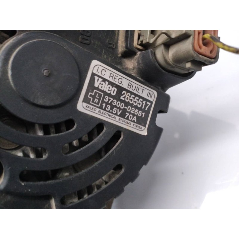 Recambio de alternador para hyundai atos prime (mx) gls (2003) referencia OEM IAM 3730002551 2655517 VALEO 6