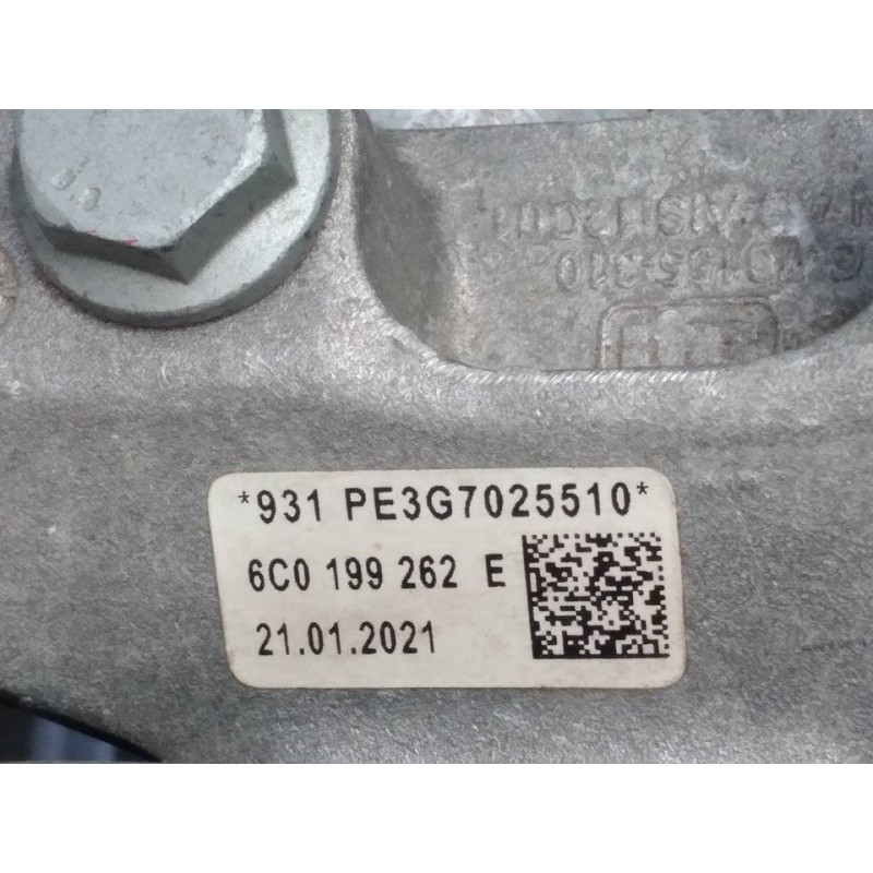 Recambio de soporte motor derecho para skoda fabia ambition plus referencia OEM IAM 6C0199262E - Blanco 2