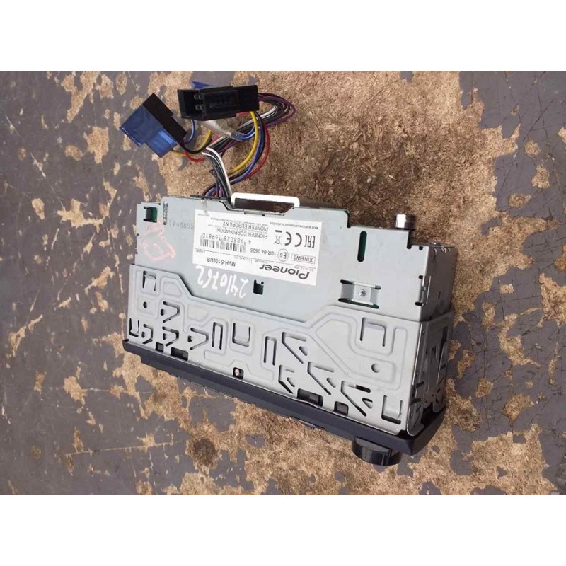 Recambio de sistema audio / radio cd para renault scenic ii dynamique referencia OEM IAM 10R040625 - Blanco 7