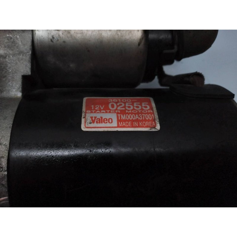 Recambio de motor arranque para hyundai atos prime (mx) gls (2003) referencia OEM IAM 3610002555 TM000A37001 VALEO 2