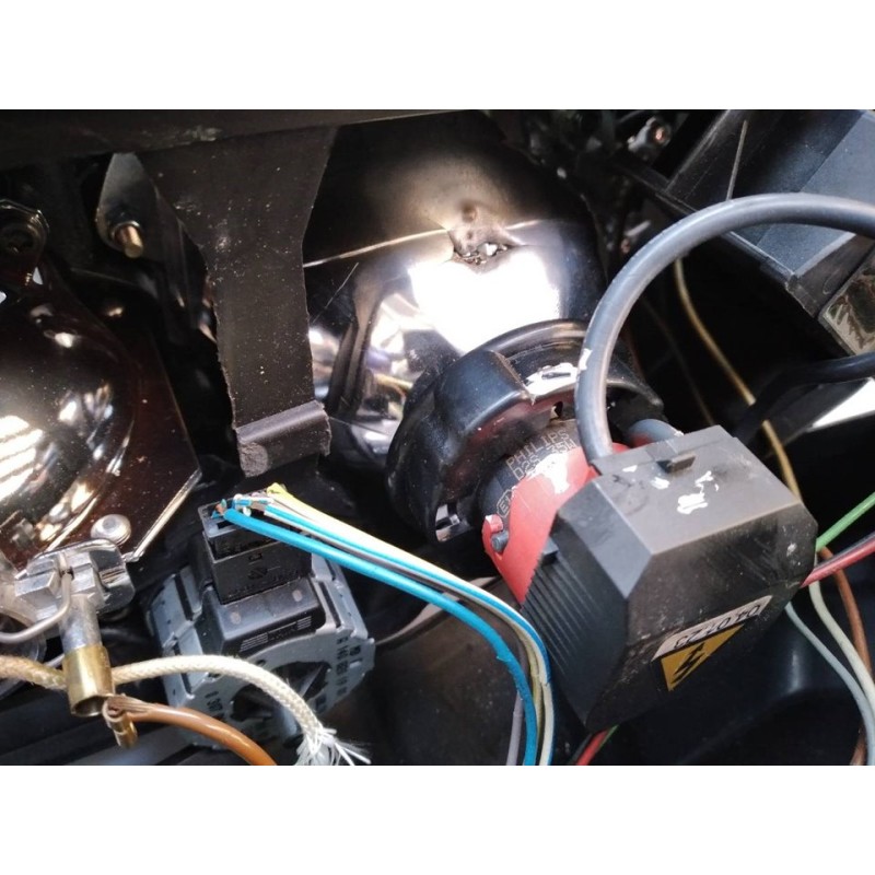 Recambio de faro izquierdo para skoda octavia berlina (1u2) laurin & klement referencia OEM IAM 1U0941651 1307329069 - Negro 5