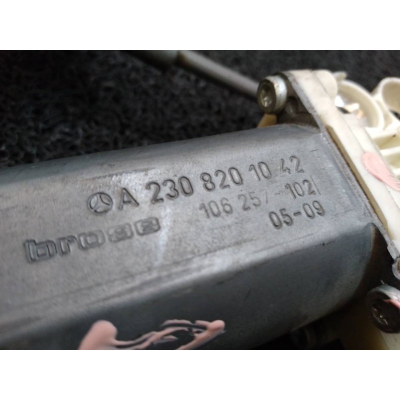Recambio de elevalunas delantero izquierdo para mercedes-benz clase clk (w209) coupe 200 compressor (209.342) referencia OEM IAM 5