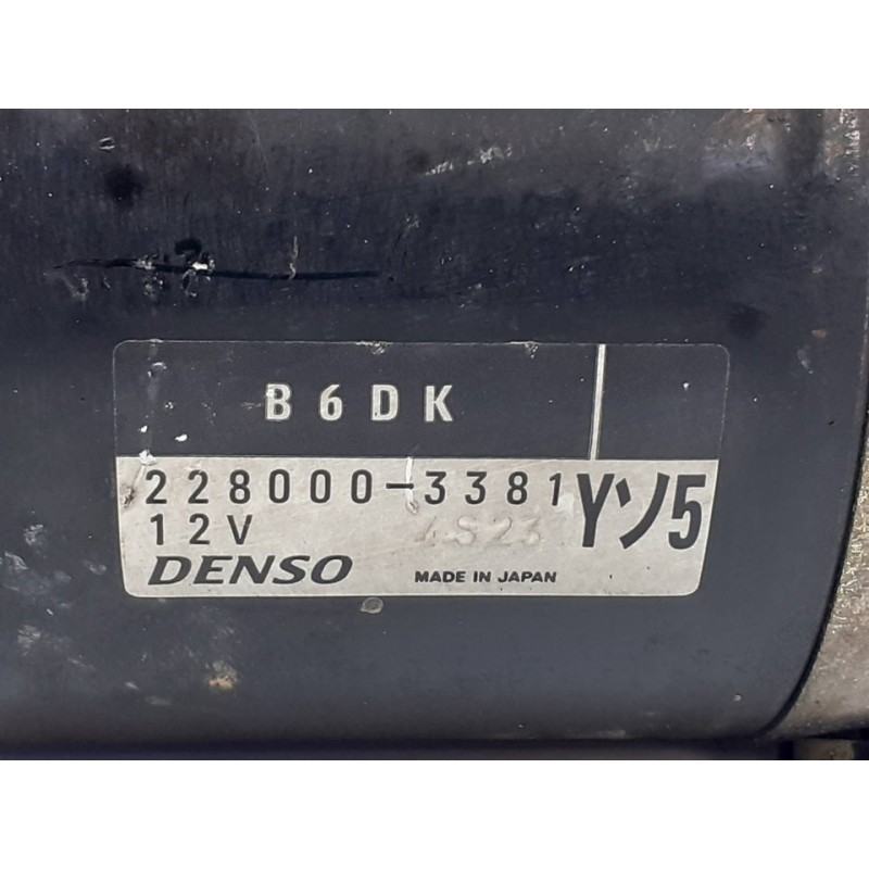 Recambio de motor arranque para mazda mx-3 (ec) 1.6 16v referencia OEM IAM 2280003381 2