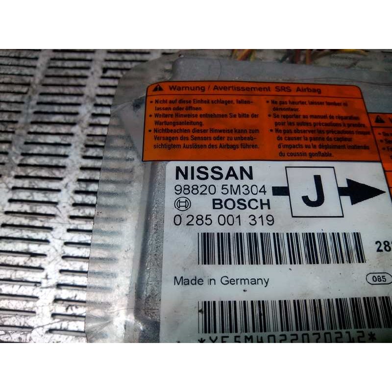 Recambio de centralita airbag para nissan almera (n16/e) 1.8 16v cat referencia OEM IAM 0285001319 988205M304 - Azul 2