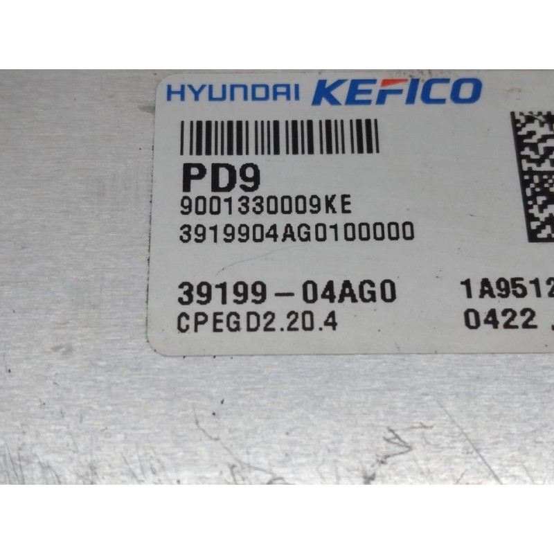 Recambio de centralita motor uce para kia ceed business referencia OEM IAM 3919904AG0 3910304CD0 3