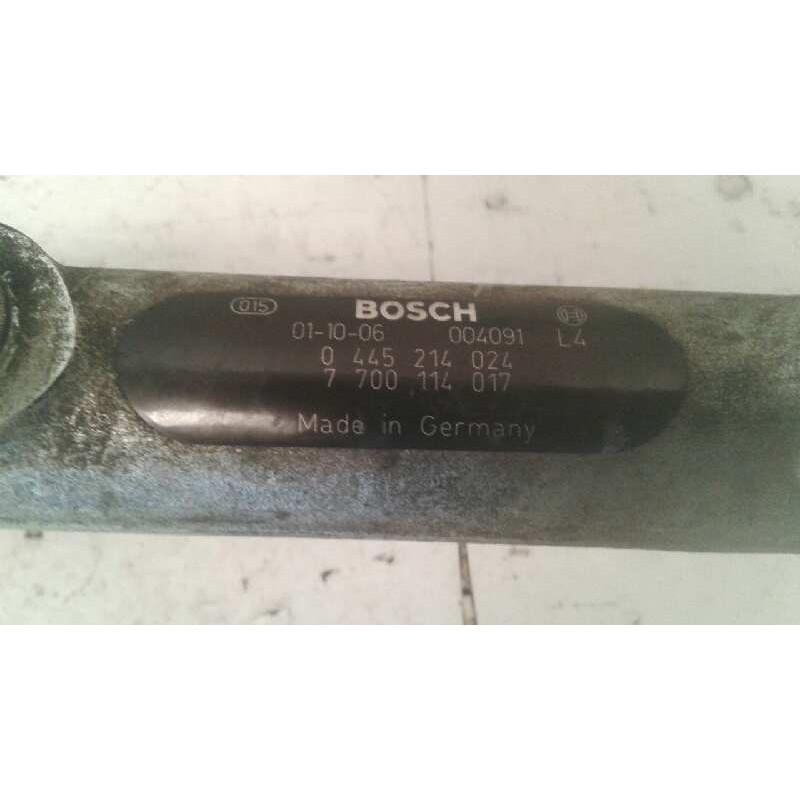 Recambio de rampa inyectora para renault laguna ii (bg0) 1.9 dci diesel cat referencia OEM IAM 0445214024 7700114017 BOSCH 2
