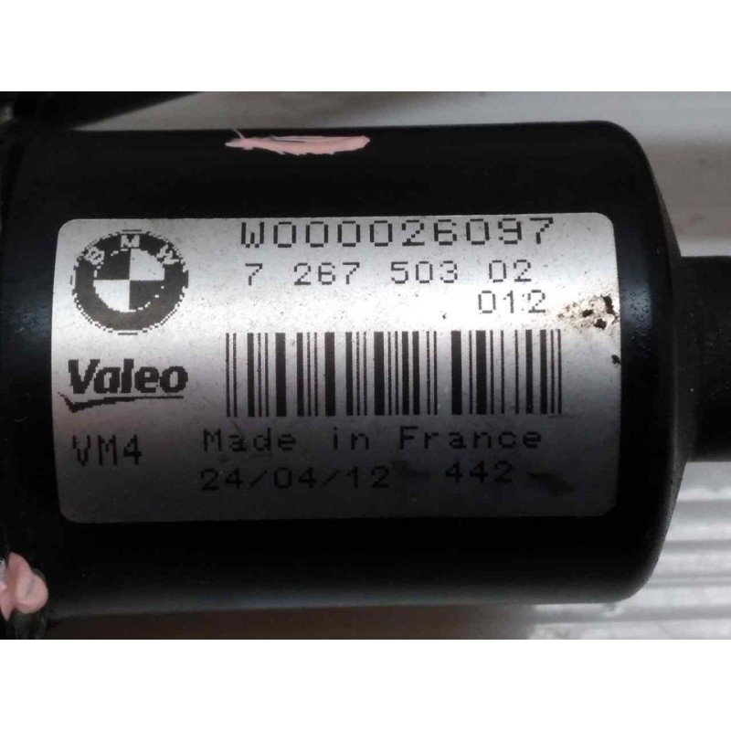 Recambio de motor limpia delantero para bmw serie 3 lim. (f30) 316d referencia OEM IAM 726750302 - Rojo 4