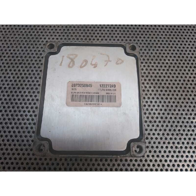 Recambio de centralita motor uce para opel meriva cosmo referencia OEM IAM 8973268945 12227249 - Azul 2