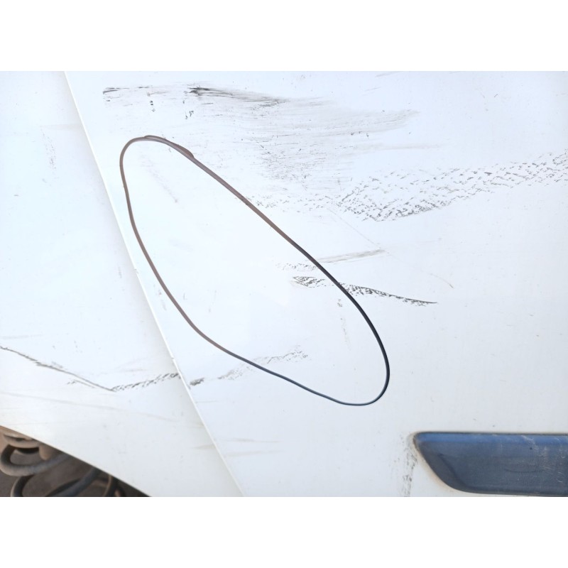 Recambio de puerta lateral corredera derecha para renault kangoo profesional referencia OEM IAM - Blanco 2