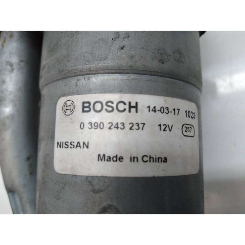 Recambio de motor limpia delantero para nissan pulsar (c13) visia referencia OEM IAM 0390243237  BOSCH - Blanco 2
