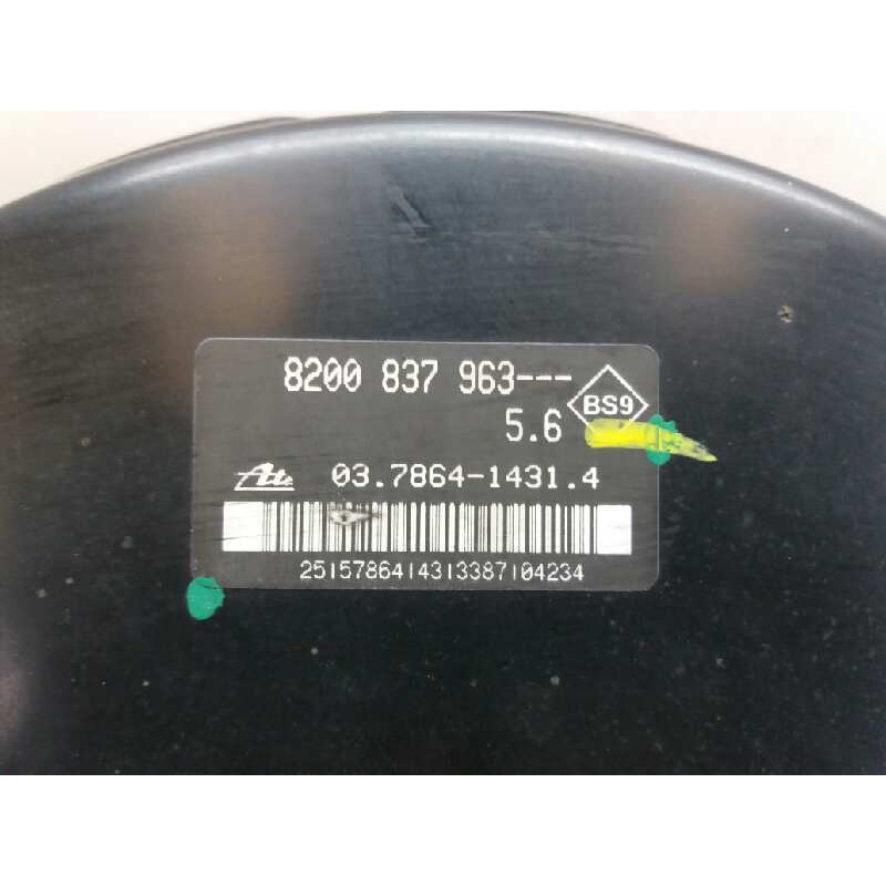Recambio de servofreno para renault modus 1.5 dci diesel cat referencia OEM IAM 8200837963 03786414314 - Gris 2