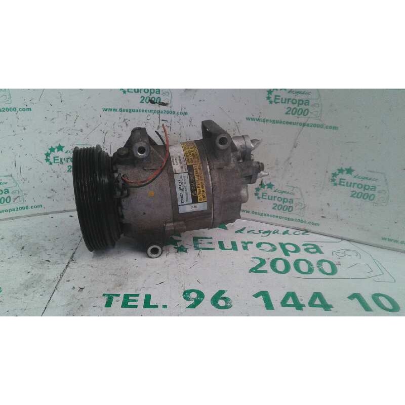 Recambio de compresor aire acondicionado para renault megane ii berlina 5p 1.5 dci diesel referencia OEM IAM 0017 8200316164 DEL - Negro