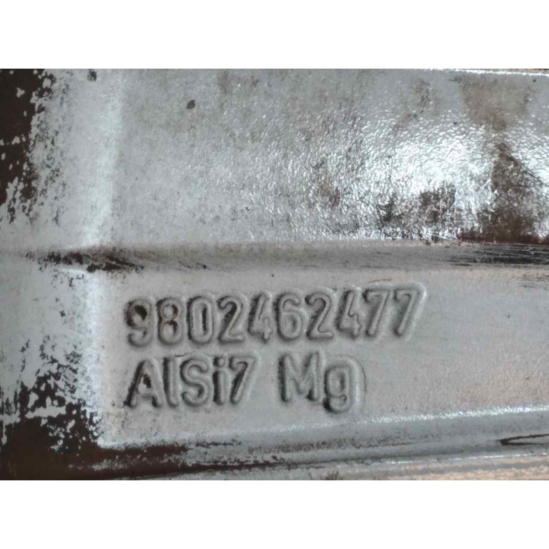 Recambio de llanta para peugeot 3008 allure referencia OEM IAM 9802462477 - Negro 2