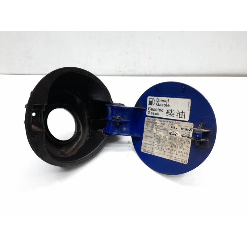Recambio de tapa exterior combustible para skoda fabia (6y2/6y3) comfort referencia OEM IAM 6Y6809857 - Azul 3