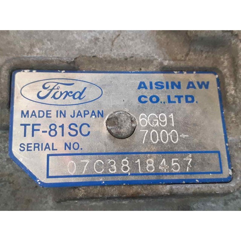 Recambio de caja cambios para ford mondeo ber. (ca2) ghia referencia OEM IAM 6G917000BA TF81SC 3