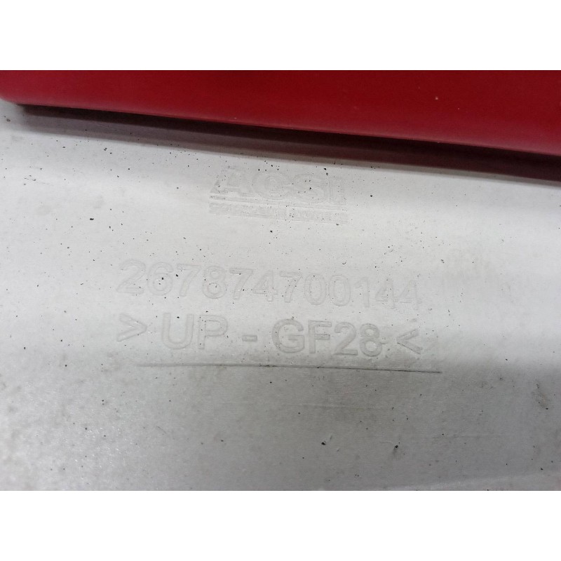 Recambio de aleron trasero para tata indica 1.4 i referencia OEM IAM 267874700144 - Blanco 2