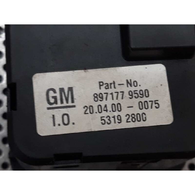 Recambio de mando luces para opel frontera b sport rs referencia OEM IAM 8971779590 53192800 - Verde 3