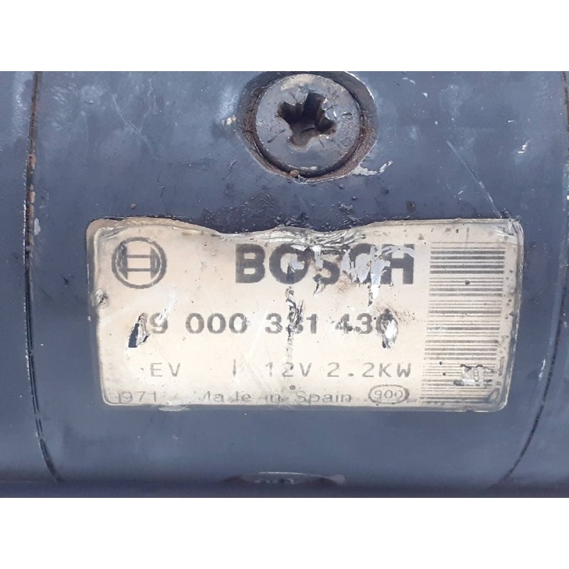 Recambio de motor arranque para nissan vanette cargo vanette cargo combi - 5 referencia OEM IAM 9000331430 - Blanco 2