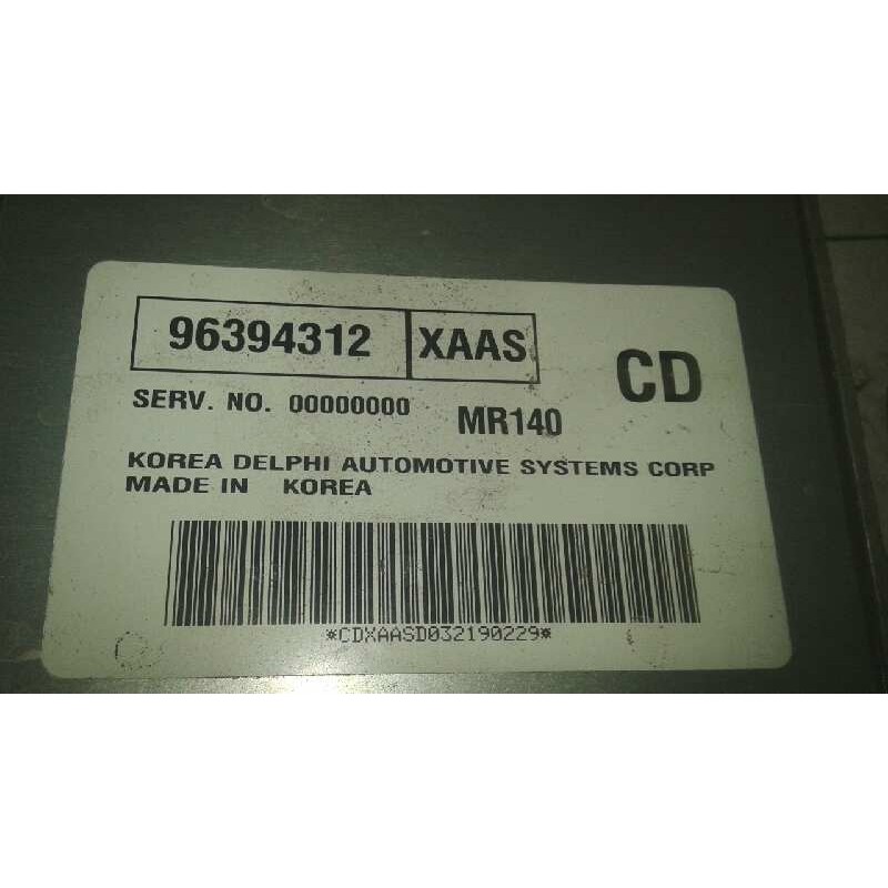 Recambio de centralita motor uce para daewoo kalos 1.4 cat referencia OEM IAM 96394312 - Gris 2