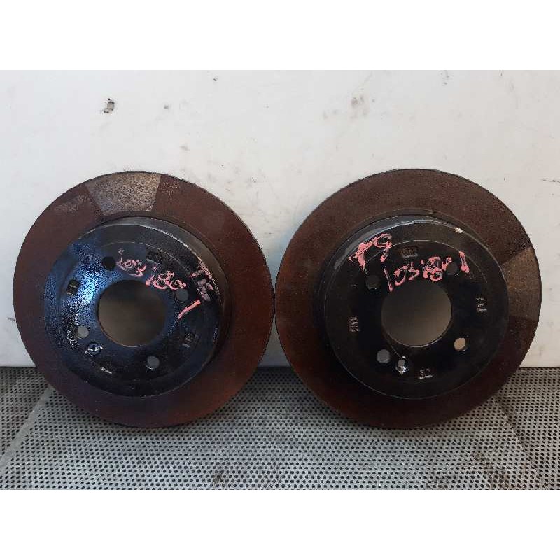 Recambio de disco de freno trasero para kia rio 1.2 cat referencia OEM IAM   
