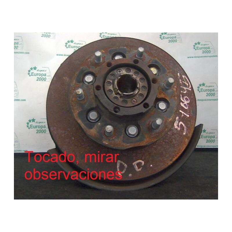 Recambio de mangueta delantera derecha para nissan terrano/terrano.ii (r20) 2.7 turbodiesel referencia OEM IAM   
