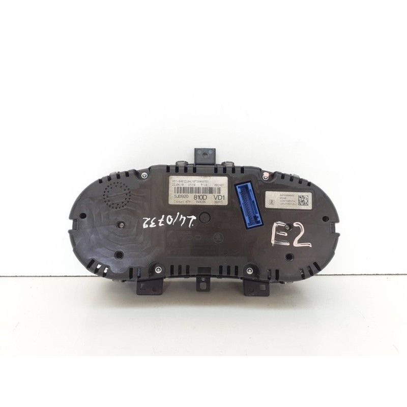 Recambio de cuadro instrumentos para skoda fabia (5j2 ) style referencia OEM IAM 5J0920810D 2