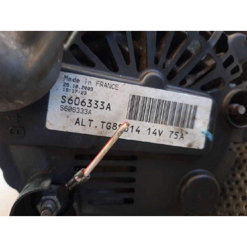Recambio de alternador para opel agila enjoy referencia OEM IAM S606333A 13283343 2