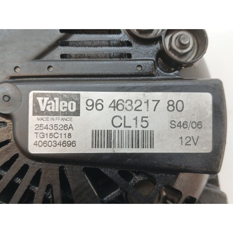 Recambio de alternador para citroën xsara picasso (n68) 1.6 hdi referencia OEM IAM 9646321780 - Gris 2