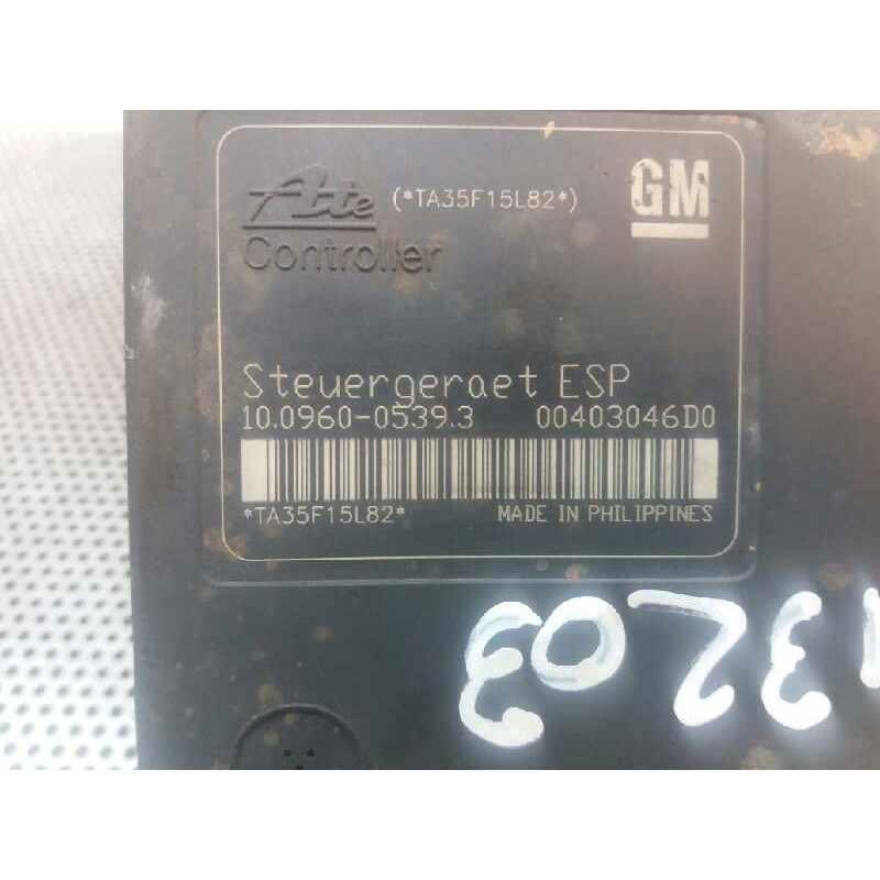 Recambio de abs para opel astra gtc 1.7 16v cdti referencia OEM IAM 13213610 10020602064 10020602084 - Gris 3