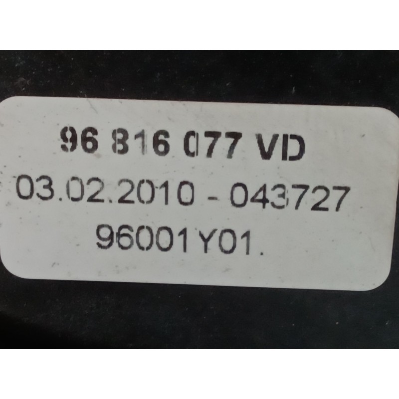 Recambio de palanca cambio para citroën c4 berlina vtn@v referencia OEM IAM 96816077 2