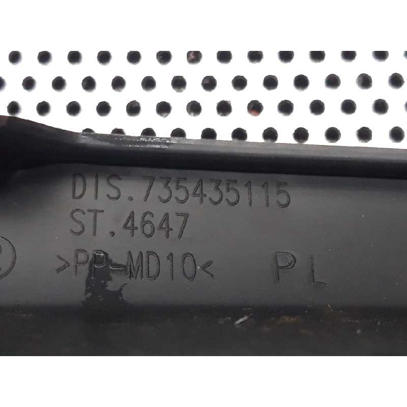 Recambio de consola central para fiat nuova 500 (150) lounge referencia OEM IAM 735429498 735435115 - Rojo 3