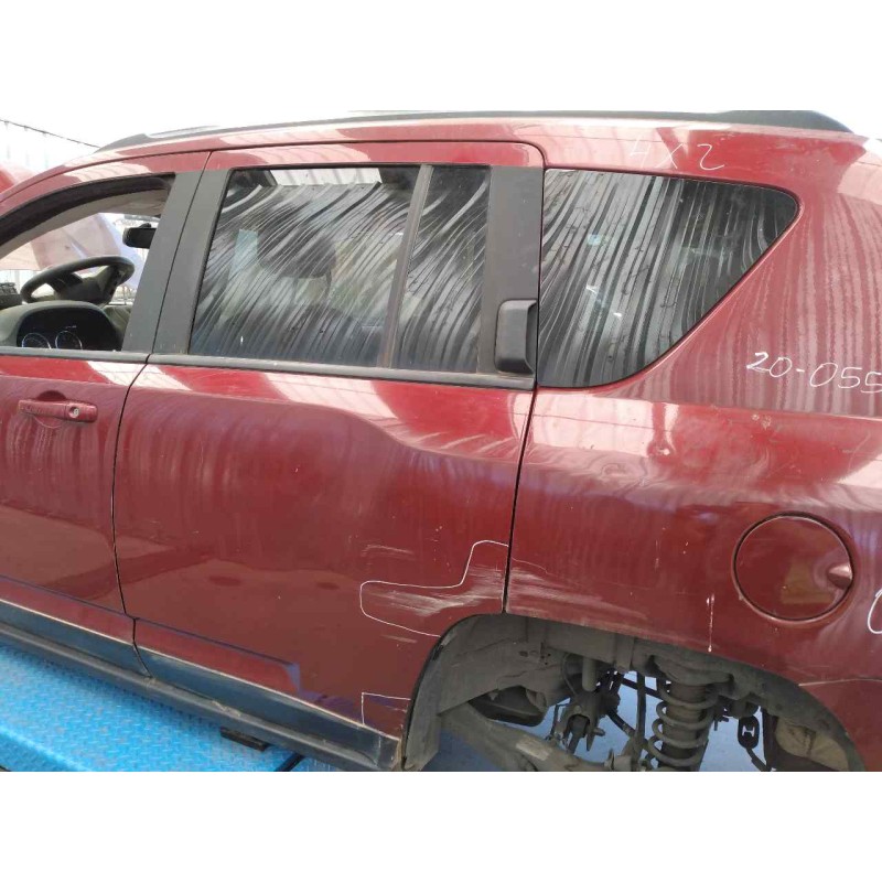 Recambio de puerta trasera izquierda para chrysler jeep compass limited plus 4x2 referencia OEM IAM - Rojo 3