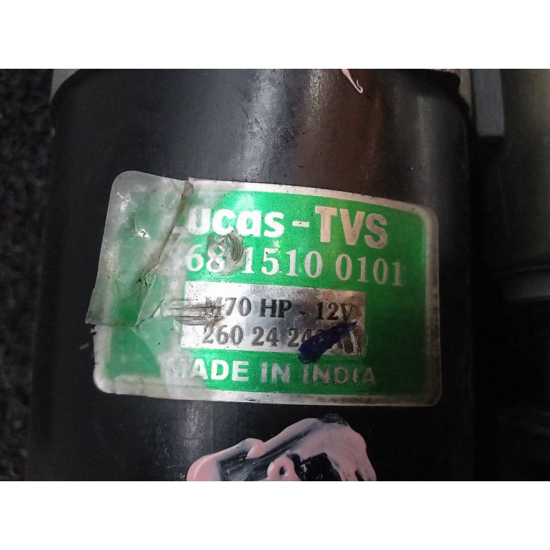 Recambio de motor arranque para tata indica 1.4 i referencia OEM IAM 286815100101 - Blanco 3