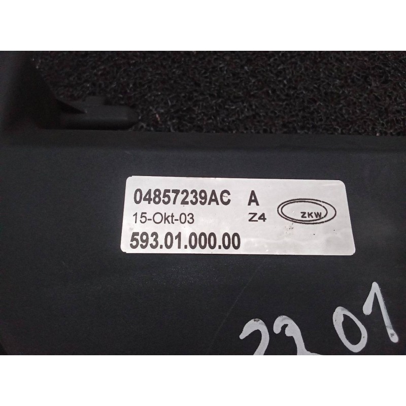 Recambio de faro antiniebla izquierdo para chrysler voyager (rg) 2.5 crd se referencia OEM IAM 04857239AC 5930100000 2