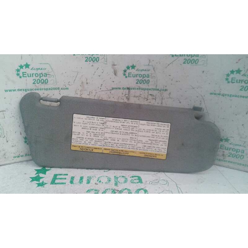 Recambio de parasol izquierdo para daewoo kalos 1.4 cat referencia OEM IAM - Gris 2