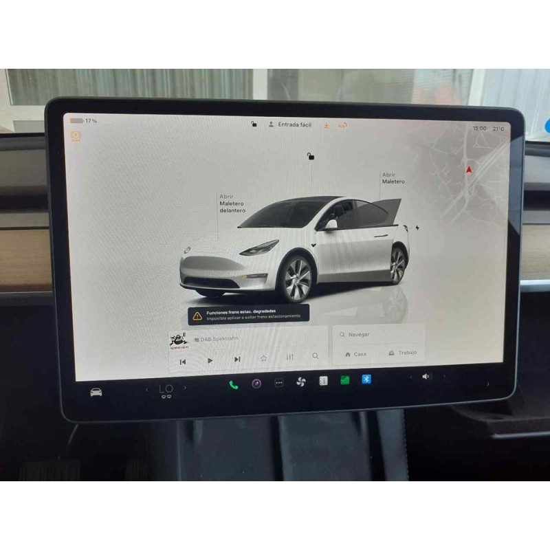 Recambio de pantalla multifuncion para tesla model y gran autonomia dual awd referencia OEM IAM   