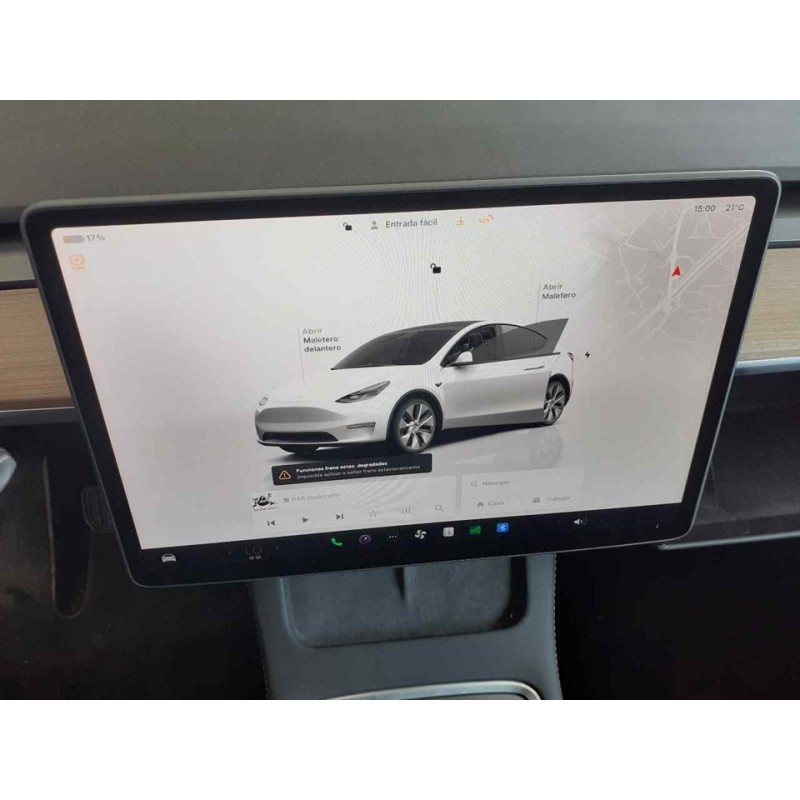 Recambio de pantalla multifuncion para tesla model y gran autonomia dual awd referencia OEM IAM - Blanco 2