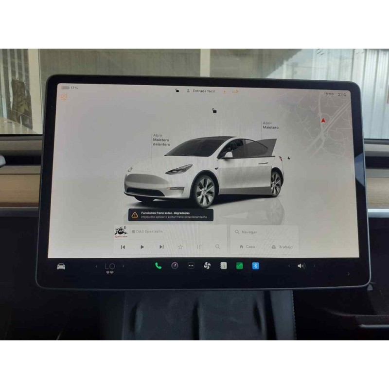 Recambio de pantalla multifuncion para tesla model y gran autonomia dual awd referencia OEM IAM - Blanco 3