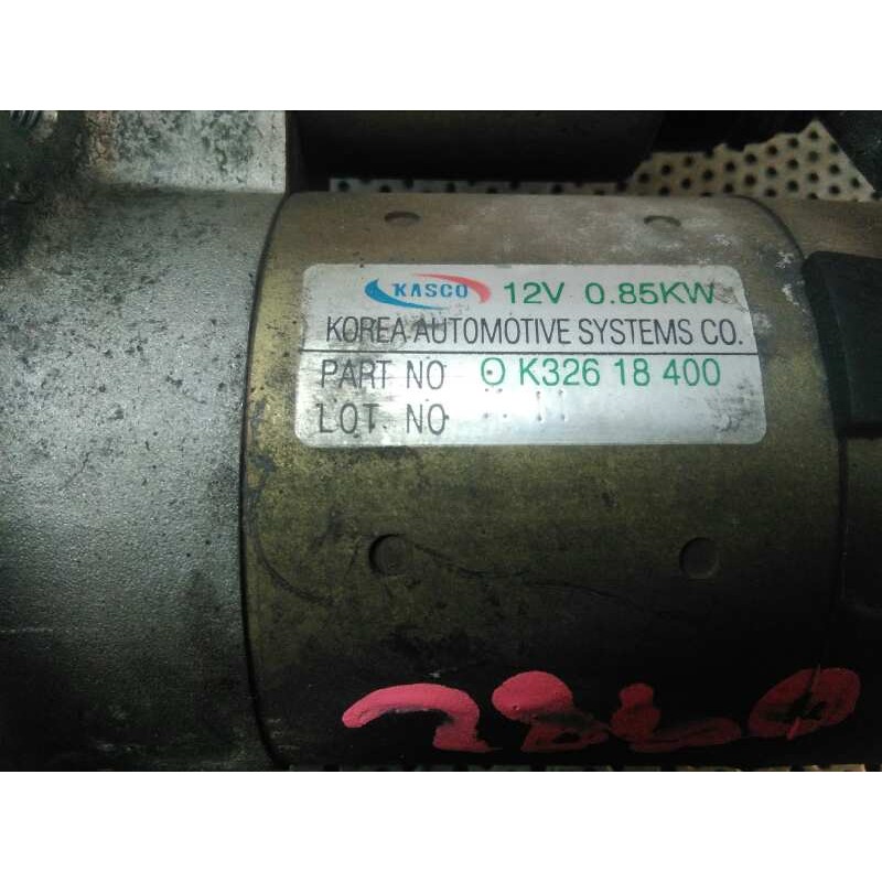 Recambio de motor arranque para kia sephia ll básico referencia OEM IAM 0K32618400 - Blanco 4