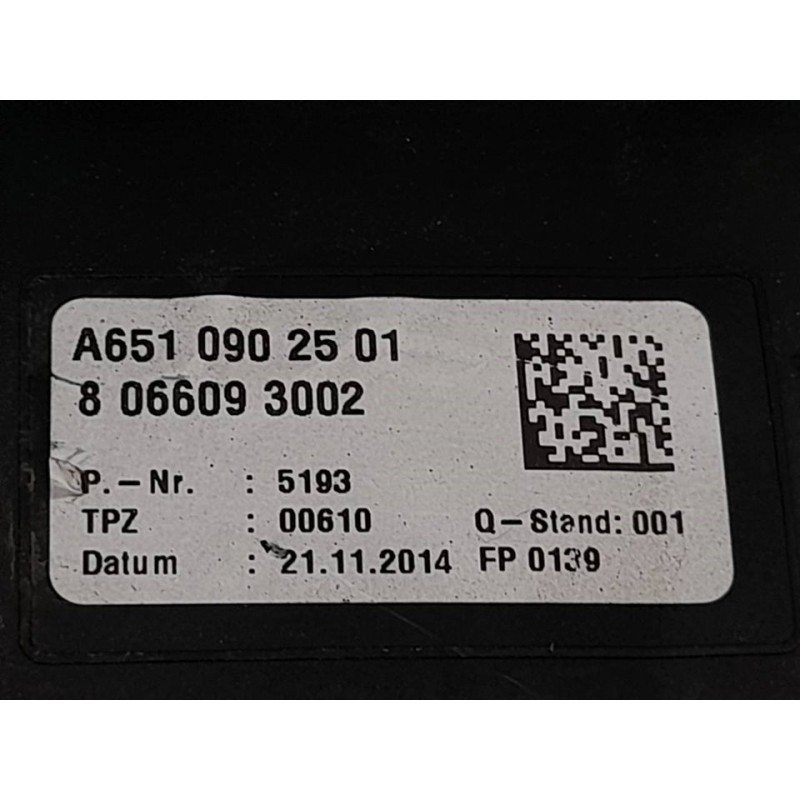 Recambio de filtro aire para mercedes-benz clase c (w205) lim. c 220 cdi bluetec (205.004) referencia OEM IAM A6510902501 2
