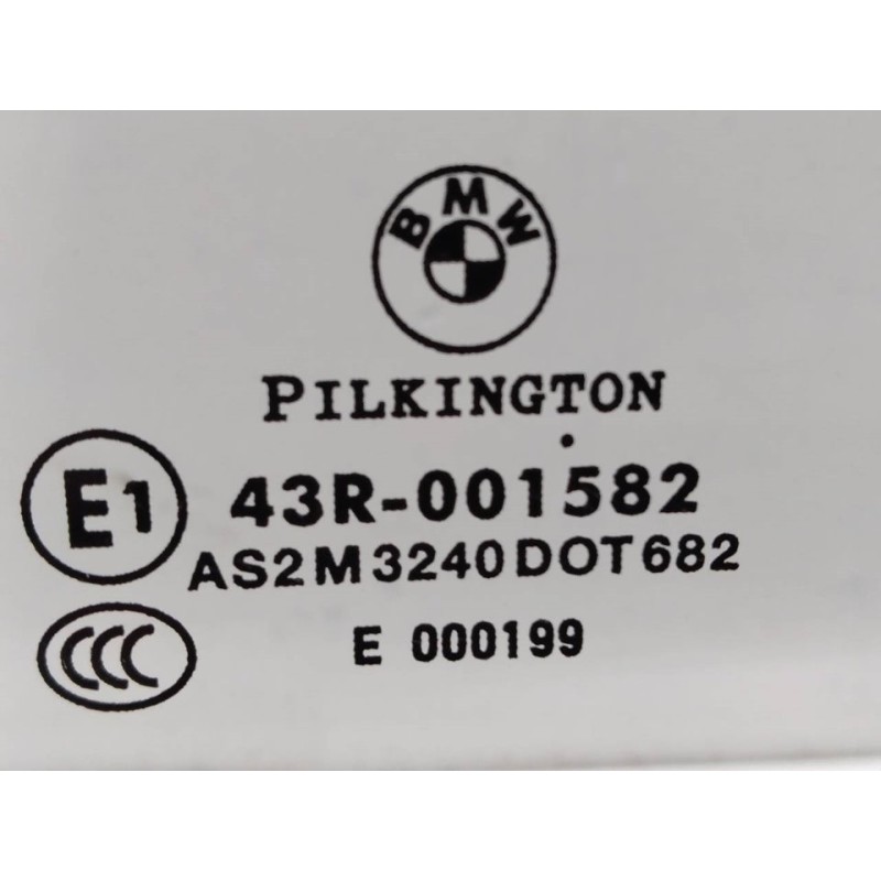 Recambio de luna custodia trasera izquierda para bmw serie 3 berlina (e90) 320d referencia OEM IAM 43R001582 3