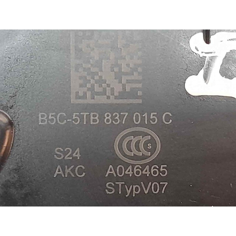 Recambio de cerradura puerta delantera izquierda para skoda fabia ambition plus referencia OEM IAM B5C5TB837015C - Blanco 2